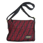 Fendi Vintage Pre-owned Canvas fendi-vskor Red, Dam