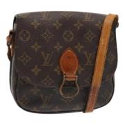 Louis Vuitton Vintage Pre-owned Canvas louis-vuitton-vskor Brown, Dam