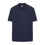 Bottega Veneta Polo med krage Blue, Herr