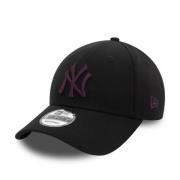 New Era Svart Yankees League Essential Keps Black, Unisex