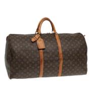 Louis Vuitton Vintage Pre-owned Canvas resvskor Brown, Dam