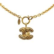 Chanel Vintage Pre-owned Tyg chanel-smycken Yellow, Dam