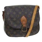 Louis Vuitton Vintage Pre-owned Canvas louis-vuitton-vskor Brown, Dam