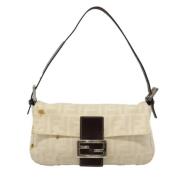 Fendi Vintage Pre-owned Canvas fendi-vskor Beige, Dam