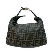 Fendi Vintage Pre-owned Canvas fendi-vskor Brown, Dam