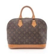 Louis Vuitton Vintage Pre-owned Canvas handvskor Brown, Dam