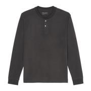 Marc O'Polo Henley långärmad Gray, Herr