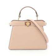 Fendi Vintage Pre-owned Laeder handvskor Pink, Dam