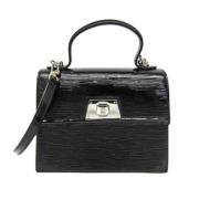 Louis Vuitton Vintage Pre-owned Laeder louis-vuitton-vskor Black, Dam