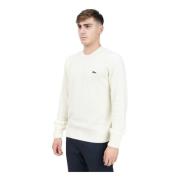 Lacoste Kräm Crew Neck Sweater Essential Beige, Herr