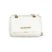 Valentino by Mario Valentino Vit Polyeten Handväska | Stiligt Modell W...