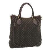 Louis Vuitton Vintage Pre-owned Canvas totevskor Brown, Dam