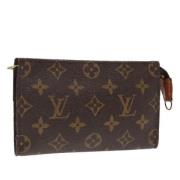 Louis Vuitton Vintage Pre-owned Canvas necessrer Brown, Dam