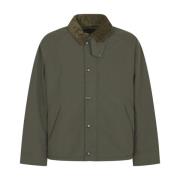 Barbour Grön Vadderad Casual Jacka Green, Herr