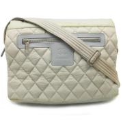 Chanel Vintage Pre-owned Canvas chanel-vskor Gray, Dam