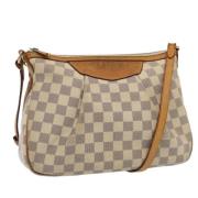 Louis Vuitton Vintage Pre-owned Canvas louis-vuitton-vskor White, Dam