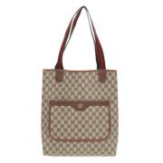 Gucci Vintage Pre-owned Laeder gucci-vskor Beige, Dam