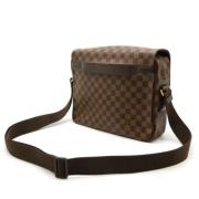 Louis Vuitton Vintage Pre-owned Canvas axelremsvskor Brown, Dam