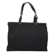 Prada Vintage Pre-owned Canvas prada-vskor Black, Dam