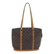 Louis Vuitton Vintage Pre-owned Canvas axelremsvskor Brown, Dam