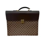 Louis Vuitton Vintage Pre-owned Canvas handvskor Brown, Dam