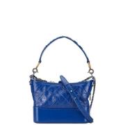 Chanel Vintage Pre-owned Laeder handvskor Blue, Dam