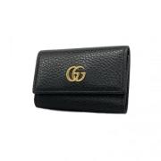 Gucci Vintage Pre-owned Tyg nyckelhllare Black, Dam