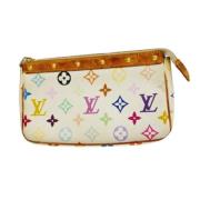 Louis Vuitton Vintage Pre-owned Canvas kuvertvskor Multicolor, Dam