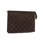 Louis Vuitton Vintage Pre-owned Canvas louis-vuitton-vskor Brown, Dam