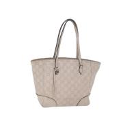 Gucci Vintage Pre-owned Canvas totevskor Beige, Dam