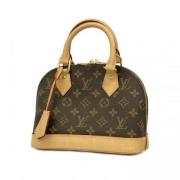 Louis Vuitton Vintage Pre-owned Tyg louis-vuitton-vskor Brown, Dam