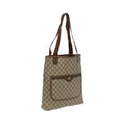 Gucci Vintage Pre-owned Laeder totevskor Beige, Dam