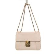 Chloé Pre-owned Pre-owned Laeder axelremsvskor Beige, Dam