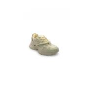 Gaëlle Paris Ivory Mesh Sneakers med Gummisula White, Dam