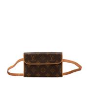 Louis Vuitton Vintage Pre-owned Laeder louis-vuitton-vskor Brown, Dam