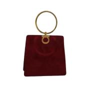 Salvatore Ferragamo Pre-owned Pre-owned Mocka handvskor Red, Dam