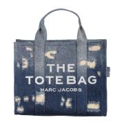 Marc Jacobs Rip and Repair Denim Tote Bag Blue, Dam