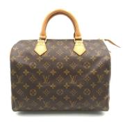 Louis Vuitton Vintage Pre-owned Canvas handvskor Brown, Dam