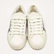 Salvatore Ferragamo Pre-owned Pre-owned Laeder sneakers White, Dam