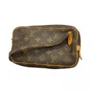 Louis Vuitton Vintage Pre-owned Tyg louis-vuitton-vskor Brown, Dam