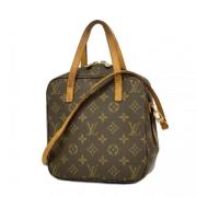 Louis Vuitton Vintage Pre-owned Tyg louis-vuitton-vskor Brown, Dam