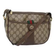 Gucci Vintage Pre-owned Laeder gucci-vskor Beige, Dam