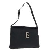 Fendi Vintage Pre-owned Canvas fendi-vskor Gray, Dam