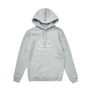 Les Deux Grå Camden Hoodie 100% Bomull Gray, Herr