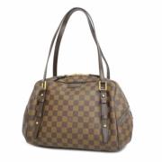 Louis Vuitton Vintage Pre-owned Tyg louis-vuitton-vskor Brown, Dam