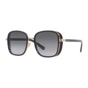 Jimmy Choo Svart Resin Dam Solglasögon Black, Dam