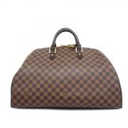 Louis Vuitton Vintage Pre-owned Tyg louis-vuitton-vskor Brown, Dam