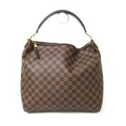 Louis Vuitton Vintage Pre-owned Canvas louis-vuitton-vskor Brown, Dam