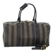 Fendi Vintage Pre-owned Canvas resvskor Brown, Dam