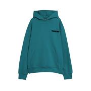 Barrow Blå Unisex Hoodie Felpa Blue, Herr